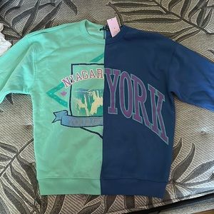 Graphic Sweater Niagara Falls/New York 80s